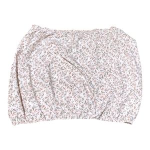 SHEIN CURVE Pink Floral Tube/Sleeveless Top, Size 1XL